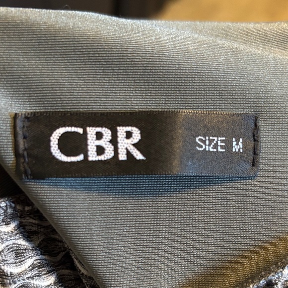 CBR Black and White Patterned Kids Leggings - Picture 2 of 2